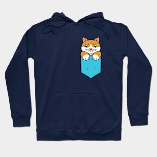 Cute Cat in the Pocket Hoodie